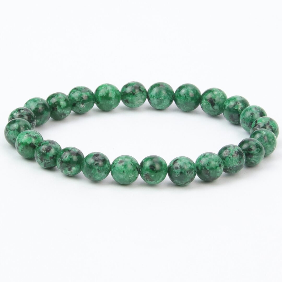Bracelet en Zoïsite Verte 8mm