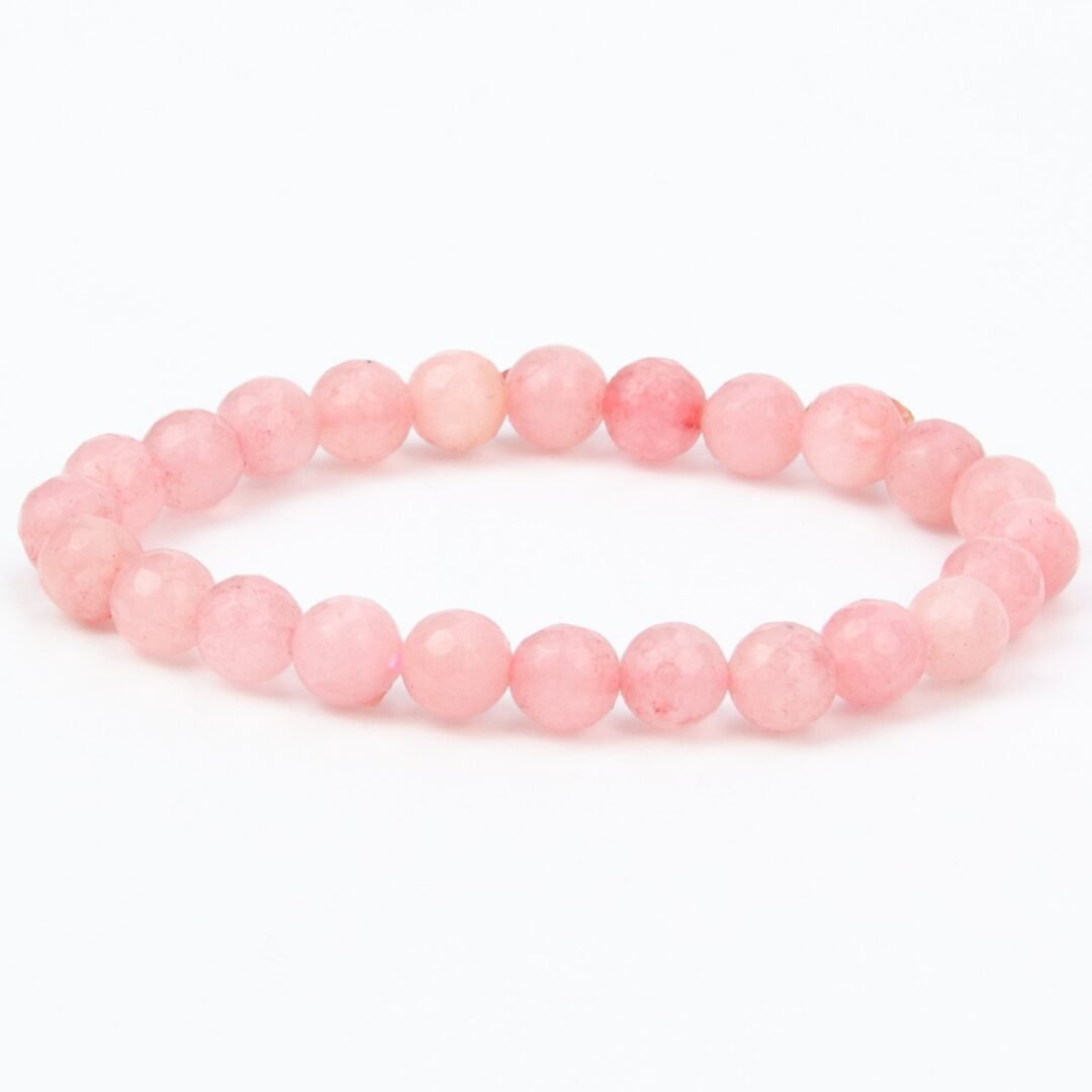 Bracelet en Quartz Rose 8mm