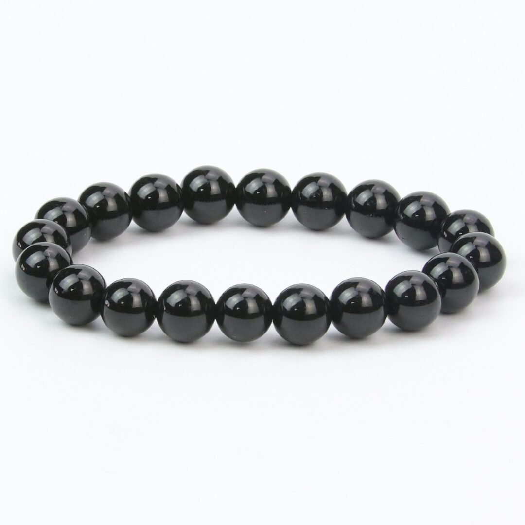 Bracelet en Onyx Noir 10mm